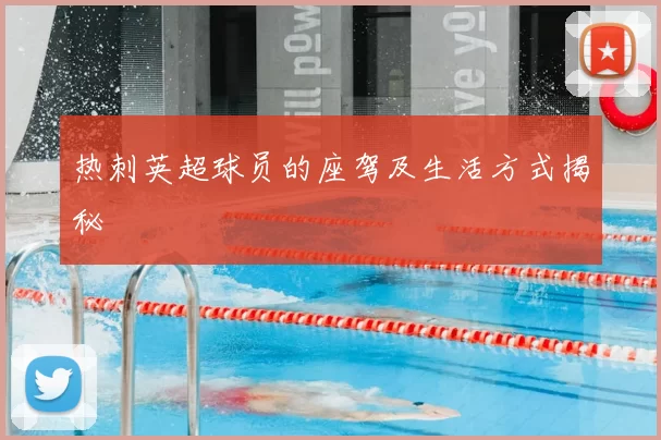 热刺英超球员的座驾及生活方式揭秘