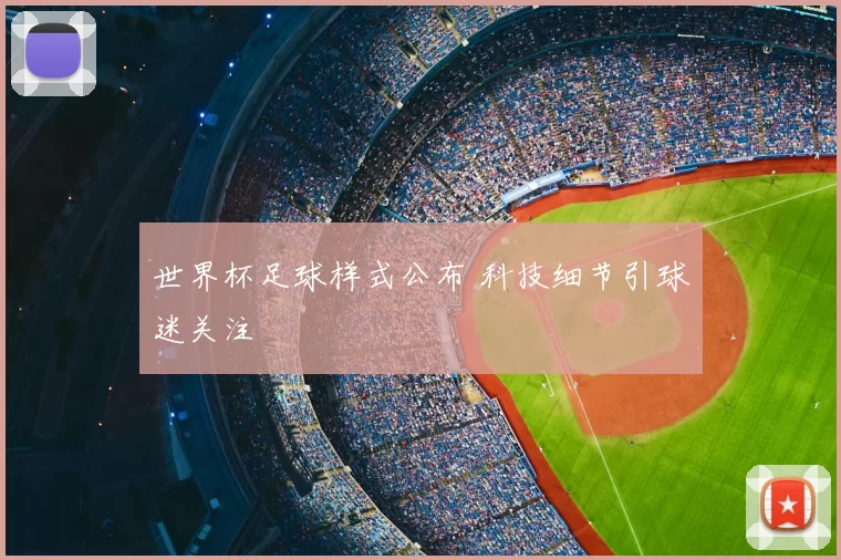 世界杯足球样式公布 科技细节引球迷关注