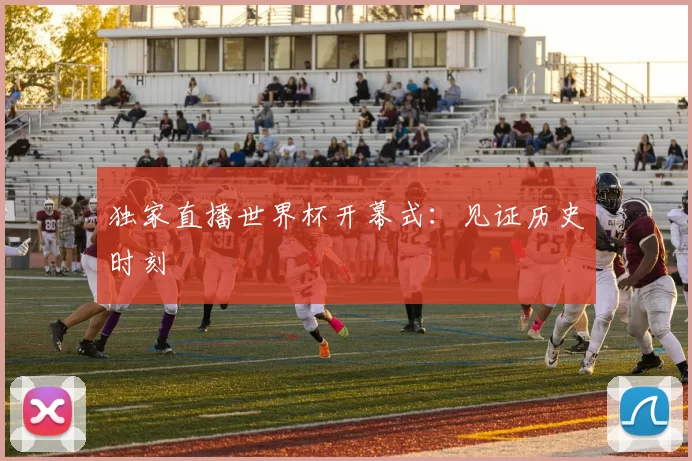独家直播世界杯开幕式：见证历史时刻